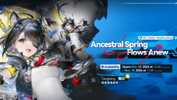 Tangtang — Ancestral Spring Flows Anew (Arknights: Endfield 1.6) banner art